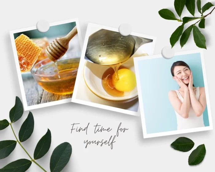 Cach u trang da mat tai nha bang mat ong va trung ga